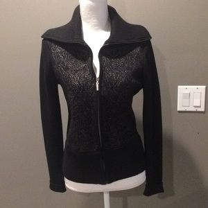 WHBM zipped cardigan